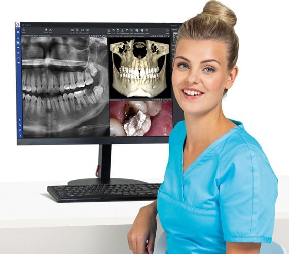 3D-снимок зубов конусно-лучевая компьютерная томография (КЛКТ) Planmeca ProMax 3D Mid